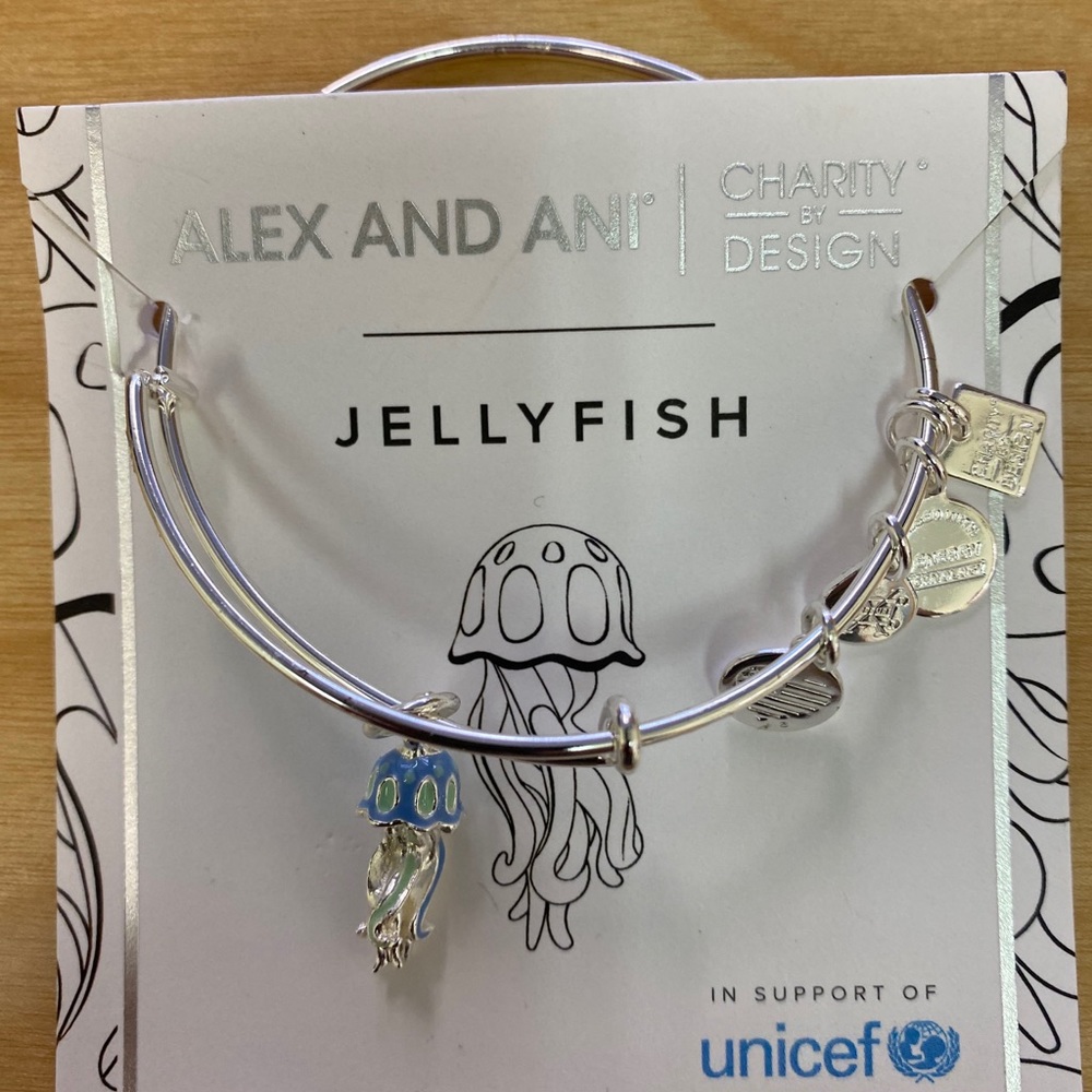 NWT Alex and Ani Jellyfish Bracelet